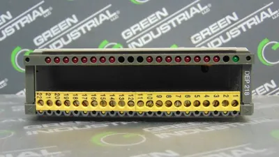 AEG Modicon DEP 218/AS-BDEP-218 Discrete Input Module PV:00 RL:11 SV:-- Used
