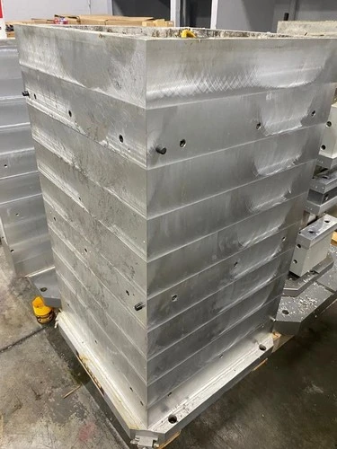 ABBOTT WORKHOLDING Aluminum Tombstone 22x22x40 Tower CNC Horizontal W/ Air tank