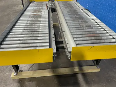 Industrial Kinetics (2) 24" X 108" X 30" Power Roller Conveyor