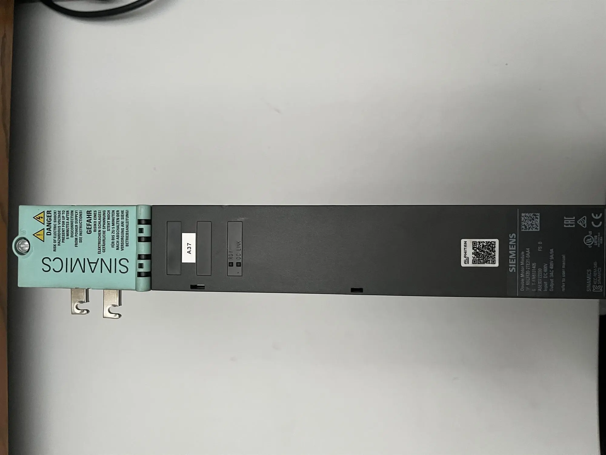 USED SIEMENS 6SL3120-2TE21-0AA4