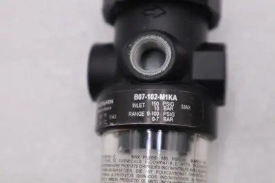 NORGREN B07-102-M1KA Filter Regulator 1/8" PTF Port Manual Drain STOCK H1253A