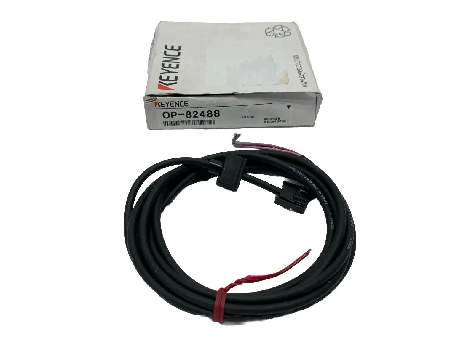 OP-82488 | Keyence  Digital Infrared Temperature Sensor Power Cable - New Other