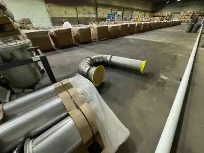USED 2022 THERMAL OXIDIZER HORIZONTAL BURNER & CHAMBER