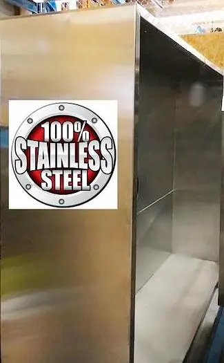 8' Stainless steel restaurant exhaust hood