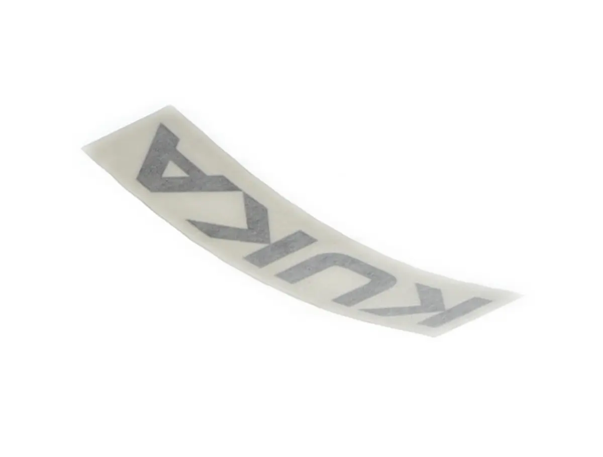 KUKA logo sticker, 14.5mm black