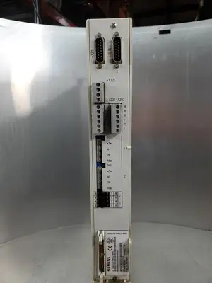 USED Siemens 6SN1123-1AB00-0AA1 DRIVE w/6SN1118-0AE11-0AA1 Drive Card