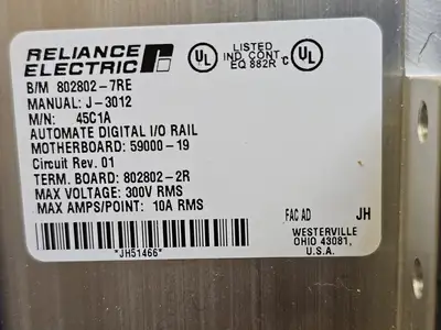 USED RELIANCE ELECTRIC 45C1A