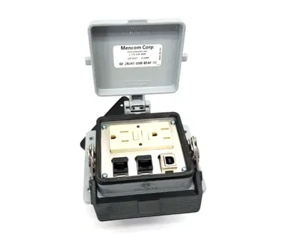 Used Mencom GF-2RJ45-USB-BFAF-32 Electrical Fittings Michigan US | Maverick Industrial Sales #1392926
