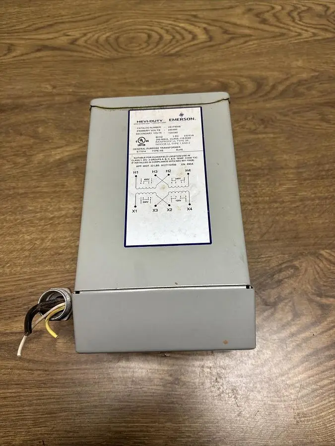 Used EMERSON HS1F500B Miscellaneous Equipment (Electrical & Power) | Surplus Asset Holdings #1196070