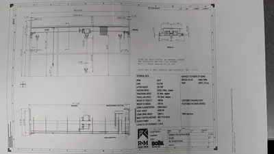 R&M 5.5 Ton Cranes - Overhead, Bridge | Highland Machinery & Crane (6)