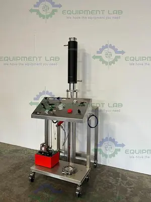 USED VARIAN VARIAN L & L4004-1L LOAD & LOCK 4" PROCESS COLUMN SYSTEM