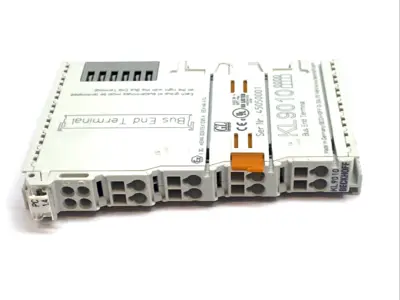 USED BECKHOFF BUS END TERMINAL K‑BUS END MODULE FOR KL SERIES I/O LOT OF 2