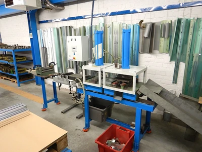 USED FESTO DECOILING & PUNCHING LINE