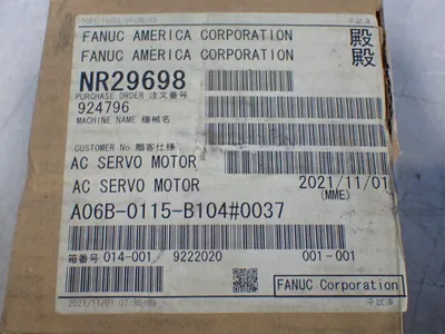 Used FANUC A06B0115B104#0037 Motors (misc) Ohio US | HGR 24 #1056350
