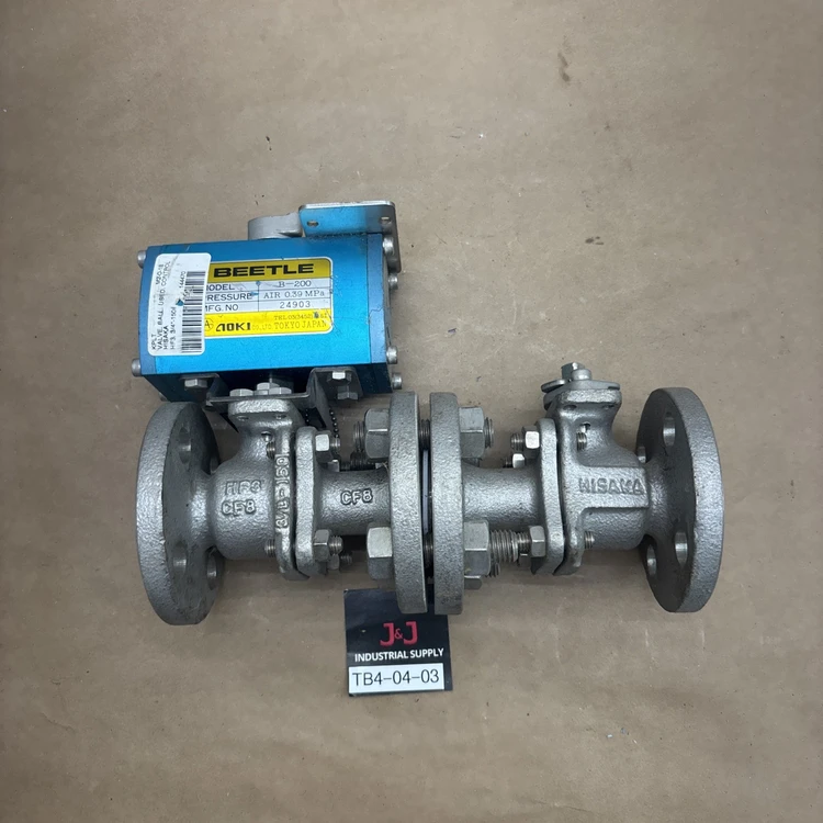 Used AOKI CO. LTD.  BEETLE B-200 Valves/Fittings Indiana US | J&J Industrial Supply #1326706