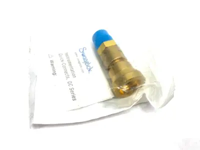 NEW SWAGELOK BRASS INSTRUMENTATION QUICK CONNECT BODY