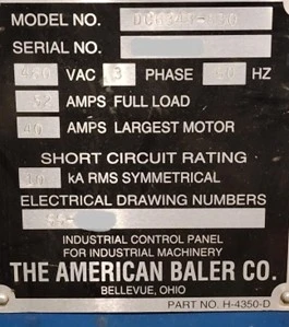 USED AMERICAN DC 6343-830