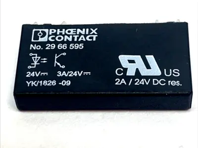 USED PHOENIX CONTACT SOLID STATE RELAY 24VDC 3A