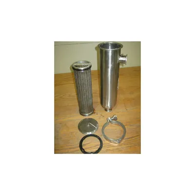 Used Stainless Steel Basket Strainer