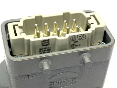 Used HARTING 09330102601,09 33 010 2601,Han 10E-M-s Connector Accessories Michigan US | Maverick Industrial Sales #1395365