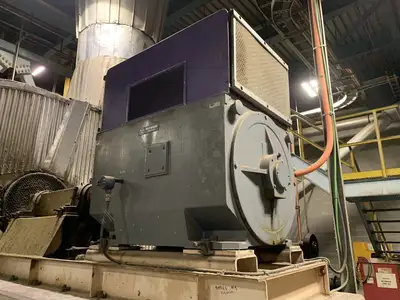 500 hp AC Induction Motor, 2300V, 712 rpm