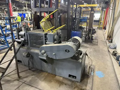 8" WIDE YODER 4-ROLL POWERED COIL FEEDER: YOBRO #24666