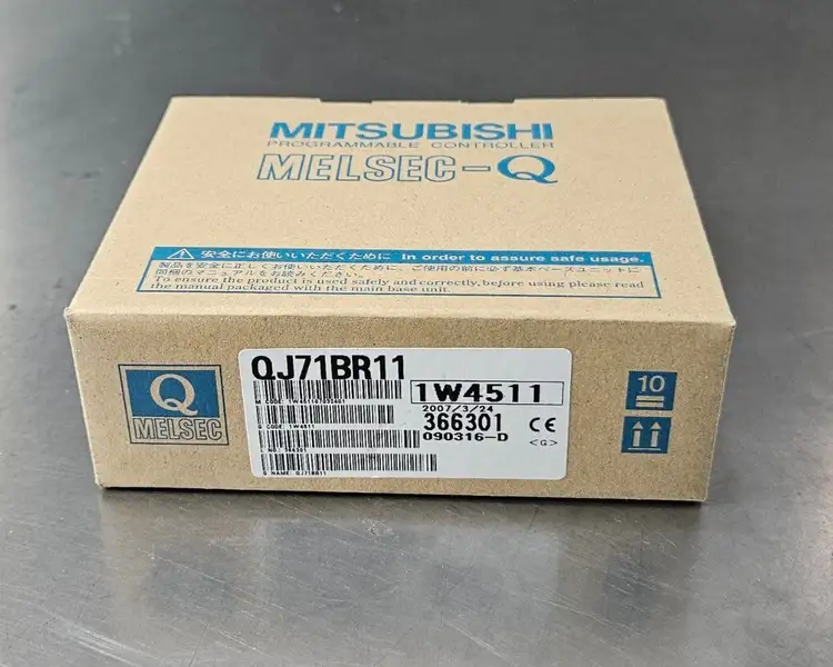 Used Mitsubishi QJ71BR11 PLC Processors | Palmetto Automation #1153463