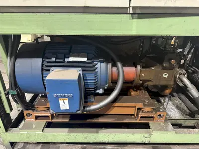 HERTWICH ENGINEERING MODEL #HE-300-30/A SWARF PUCK BRIQUETTER PRESS MACHINE: STOCK #23344