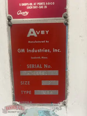 Used AVEY VSA SIZE 2 Drills Michigan US | Vander Ziel Machinery Sales #482532