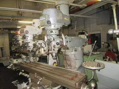 2322-470 Bridgeport Series 1, Variable Speed, 2HP Ram Type Vertical  Turret Milling Machine, Model BR2J