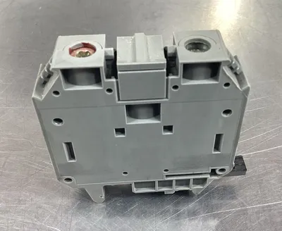 WIELAND WKN 35/U IEC 947-7-1 GROUND TERMINAL BLOCK 600V 110A 4C-40