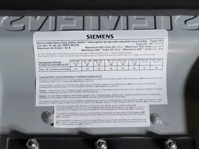 New | in-Stock SIEMENS HNFC362JW Switchgears British Columbia CA | Lenmark #240205