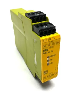USED PILZ STANDALONE SAFETY RELAY 2-CHANNEL AUTO-START