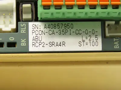 IAI PCON-CA-35PI-CC-0-0-ABU ROBO Cylinder Position Controller PowerCON 150 24VDC