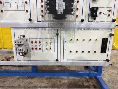 AMATROL MODEL #85-MT5 MOTOR CONTROL SYSTEM TRAINING & TESTING STAND: YOBRO #24916