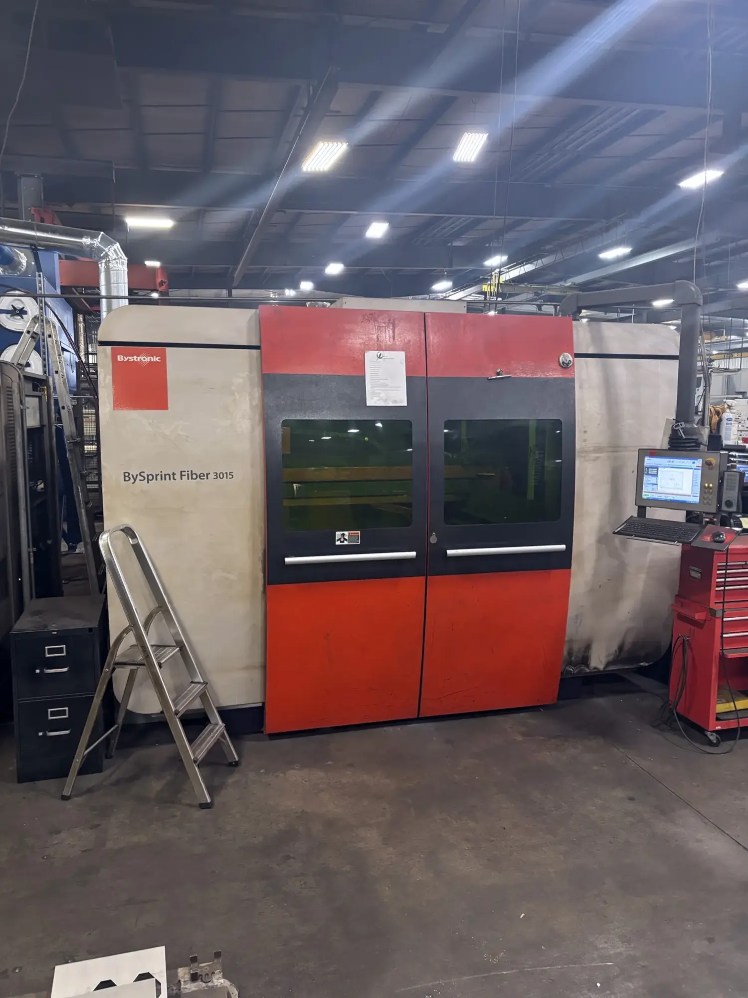 USED 2016 BYSTRONIC BYSPRINT 3015 FIBER 6K