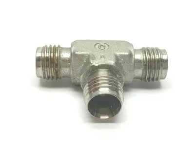 3/8"-6-MT | Cajon 316 Stainless  Male NPT Pipe Tee - Used