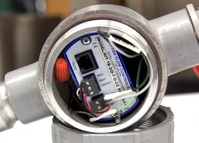 Hoffer Flow COntrols HIT-1B-3/O-7-D-CE HO11/2X1/4A-.0625-3.5-C-1(RPROIS)X-TRI Flow Meters | ANACAPA EQUIPMENT BROKERS, INC (7)