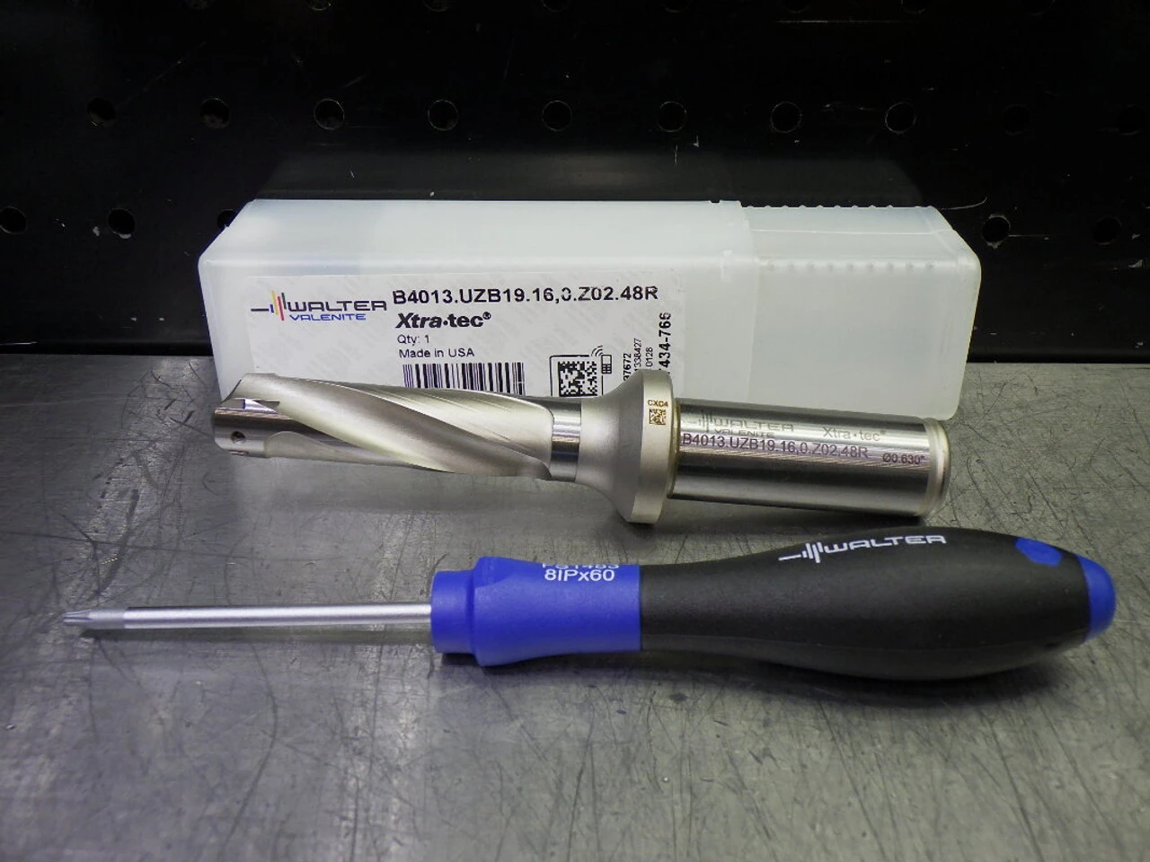 Walter 16mm Coolant Thru Drill 19mm Shank B4013.UZB19.16,0.Z02.48R (LOC2793D)