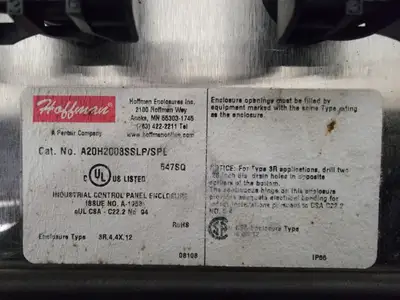 USED HOFFMAN A20H2008SSLP
