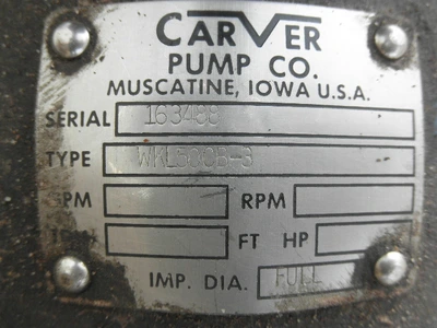 USED CARVER WKL50CB-3