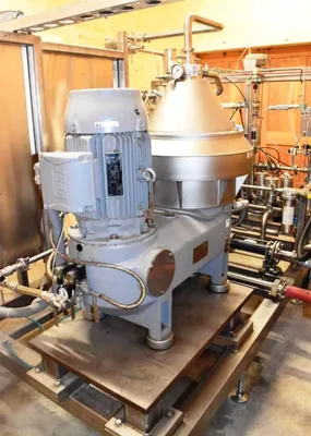 GEA Westfalia GSC 40-06-077 Hydrostop beer clarifier skid, 316SS.