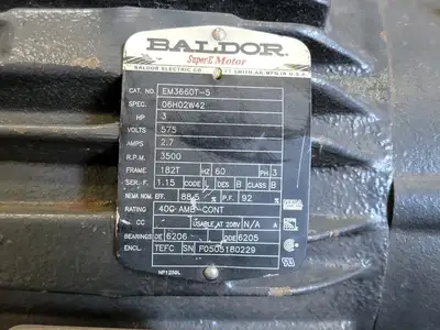 USED BALDOR EM3660T-5