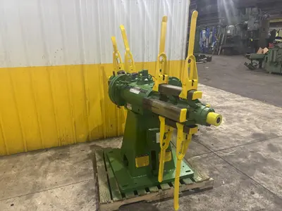2,000 LBS X 12" LITTELL MODEL #20-12 DOUBLE END PULL OFF UNCOILER COIL REEL: STOCK #23713