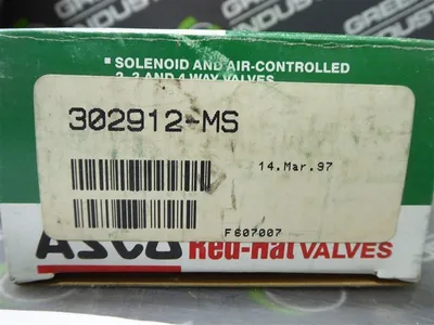ASCO 302912-MS Solenoid Valve Rebuild Kit New NIB