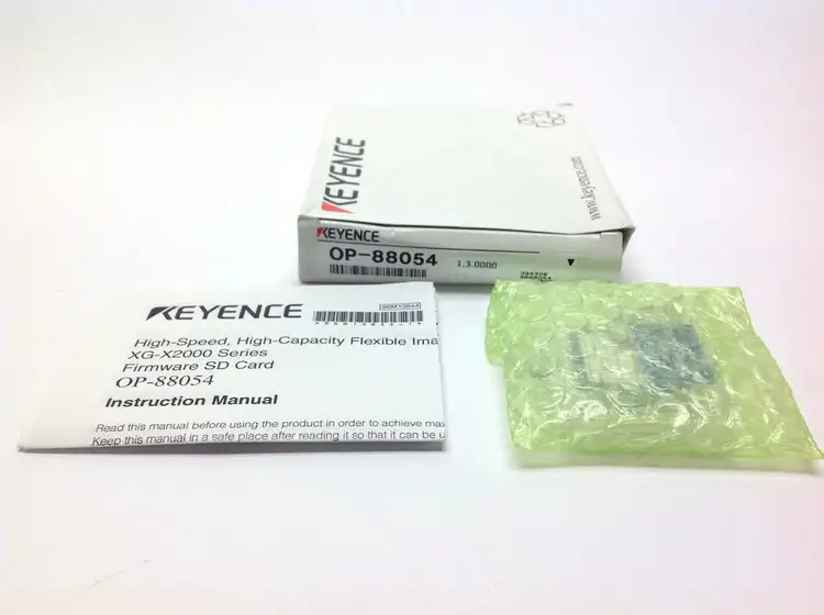 Used KEYENCE 1.3.0000 SD CARD FOR FIRMWARE Misc Industrial Equipment | Maverick Industrial Sales #1103790