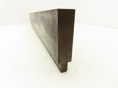 Press Brake Die Blank 28" Long 1" Wide 3-5/16" High 1/2" Tang