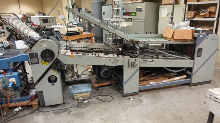 Used Stahl Folder RCC 66 with MBO Delivery Paper Folders Illinois US | Machinery Solutions Group, Inc. #353959