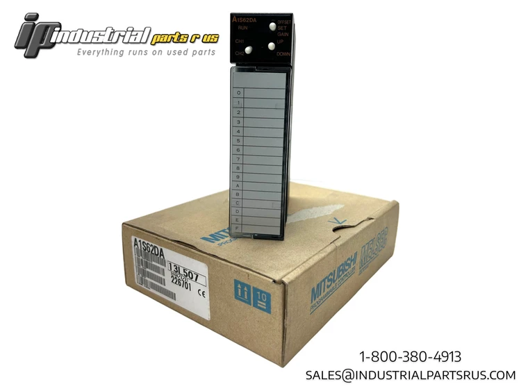 New | in-Stock MITSUBISHI A1S62DA PLC Input & Output Kentucky US | Industrial Parts R Us Inc. #758872