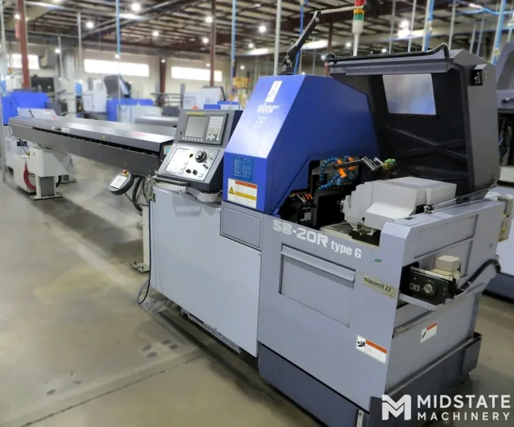 2018 STAR SB-20R TYPE G Swiss Type Automatic Screw Machines | Midstate Machinery